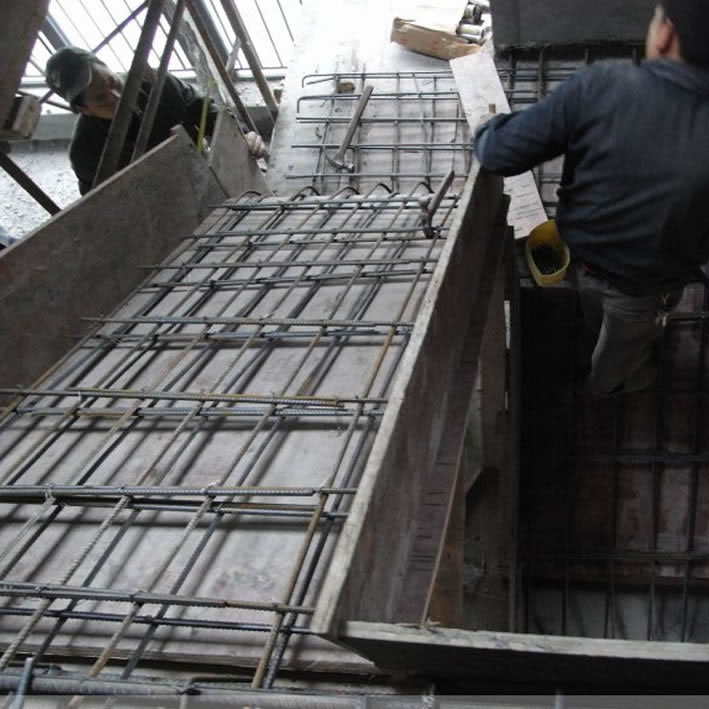 淄博澆筑樓梯施工