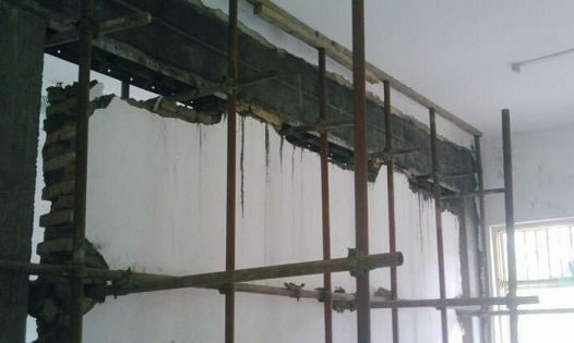 承重墻澆筑加固